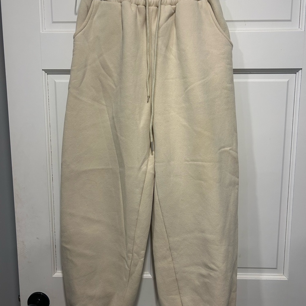 Tan Sweatpants